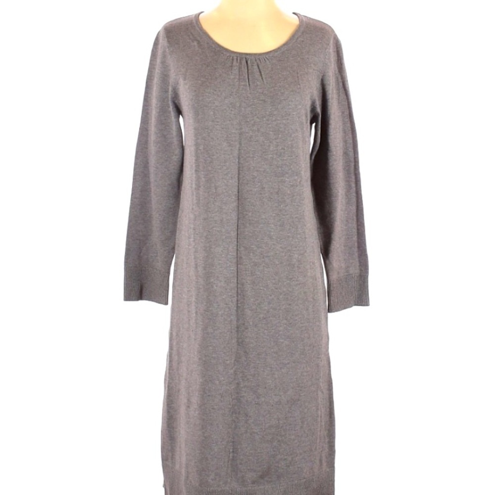 Hanna Andersson | Long Sleeve Gray Dress Small Warm